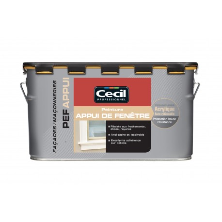 PEINTURE APPUI DE FENÊTRE - PEF APPUI