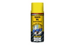 PEINTURE DE MAINTENANCE JAUNE BRILLANT RAL 1018
