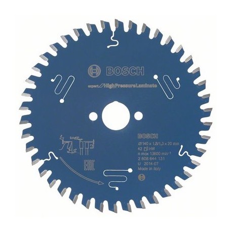 Lame de scie circulaire expert for high pressure laminate