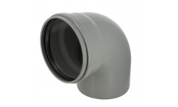 Coude 87°30 cr4 ø315 mf js gris