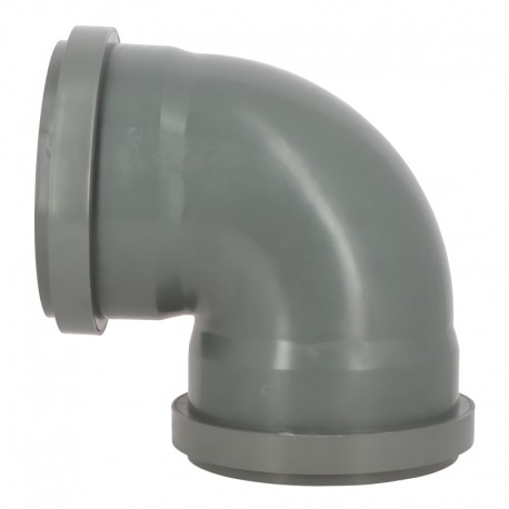 Coude 87°30 cr4 ø250 ff jf gris