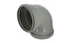 Coude 87°30 cr4 ø315 ff jf gris