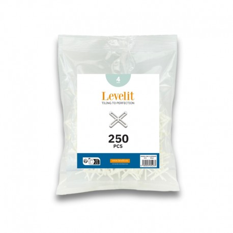 CROISILLONS CLASSIQUES EN X - 4 MM - 250 PCS