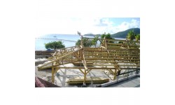 Structure / Poteau en Pin autoclavée Vert ou Marron