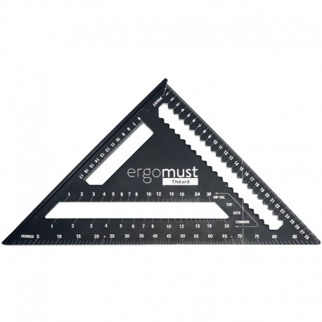 ERGOMUST - RAPID SQUARE 5 EN 1 - 330 mm