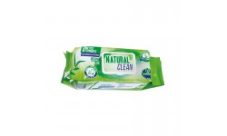 Epitech - Lingettes imprégnées Natural'Clean - Pack 80 lingettes