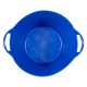 Seau anse plastique usage alimentaire bleu