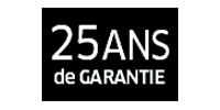 25 ans de garantie 25 ans de garantie