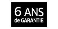 6 ans de garantie 6 ans de garantie
